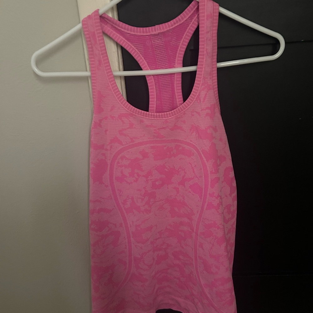 Lululemon Athletica Vibrant Pink Racerback Tank